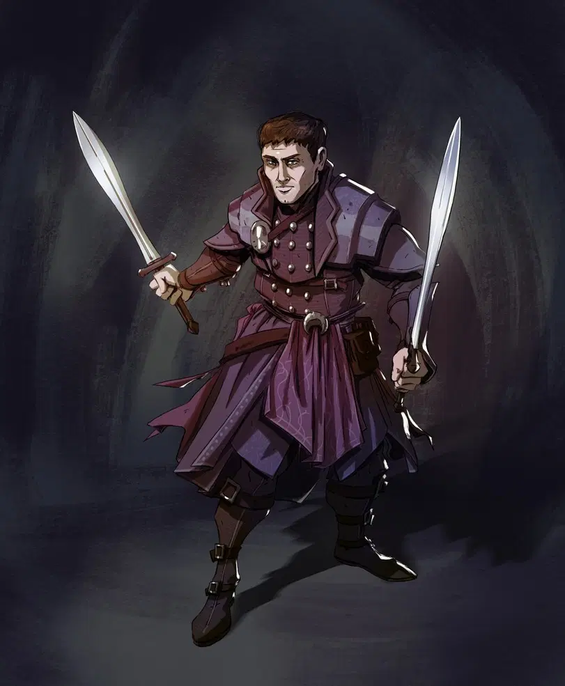 Персонажи Dungeons & Dragons от художника Bastien Aufrere