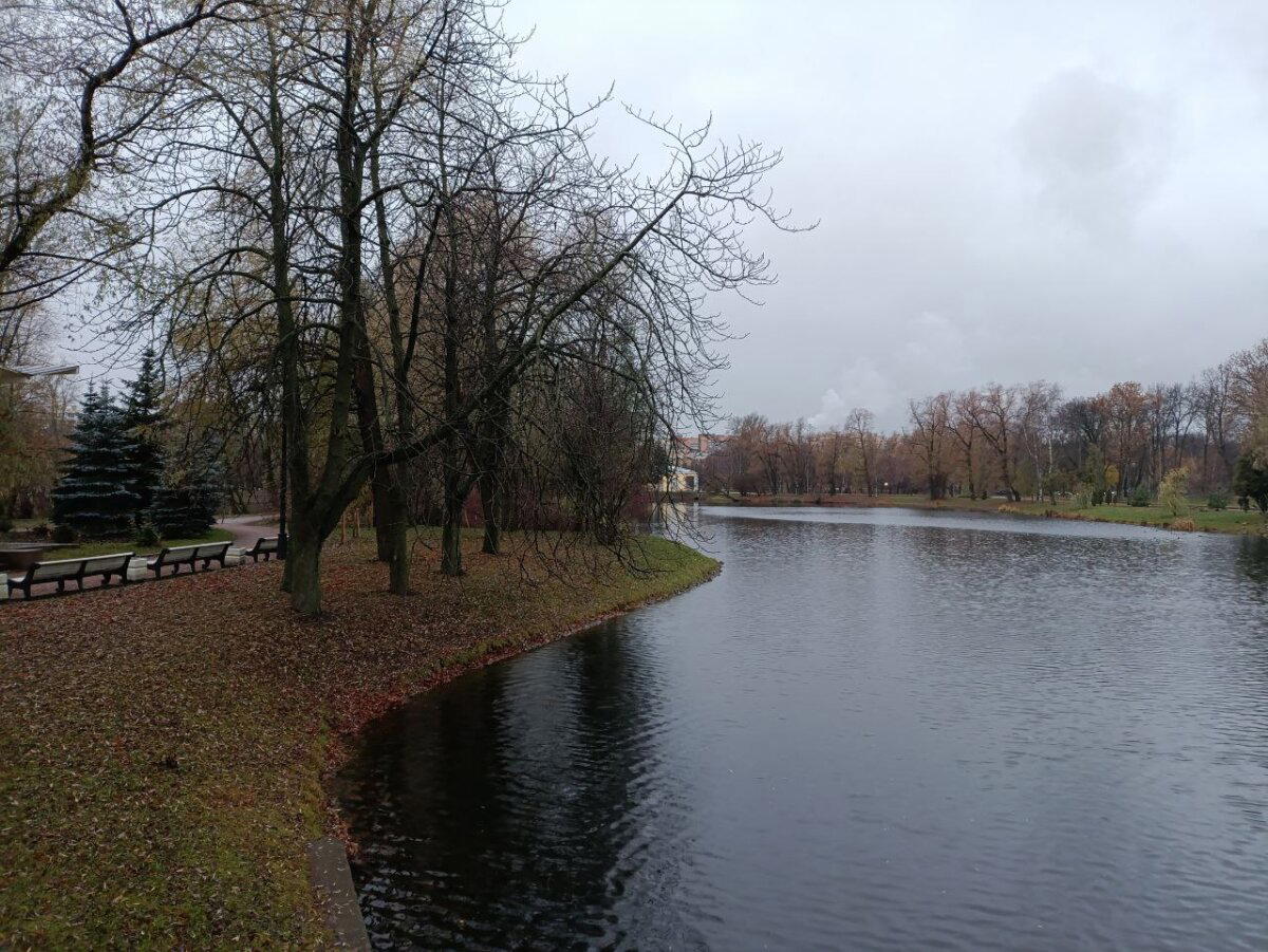 Серо, холодно, красиво. Фото.