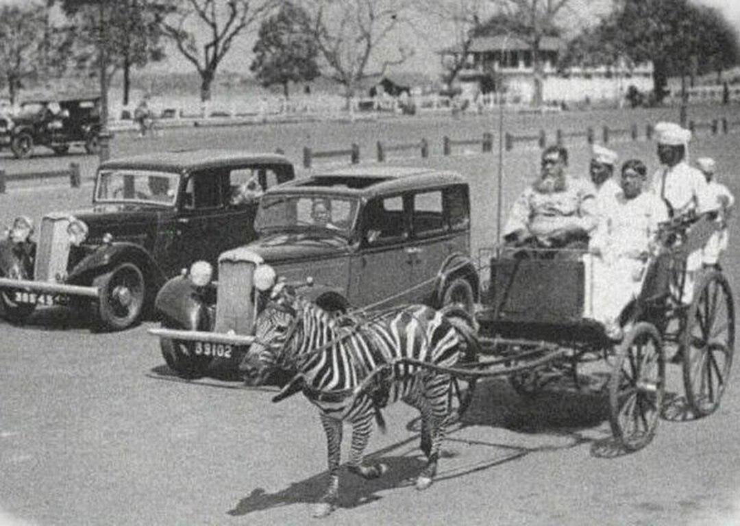 На перекрестке, Индия, 1930 год.