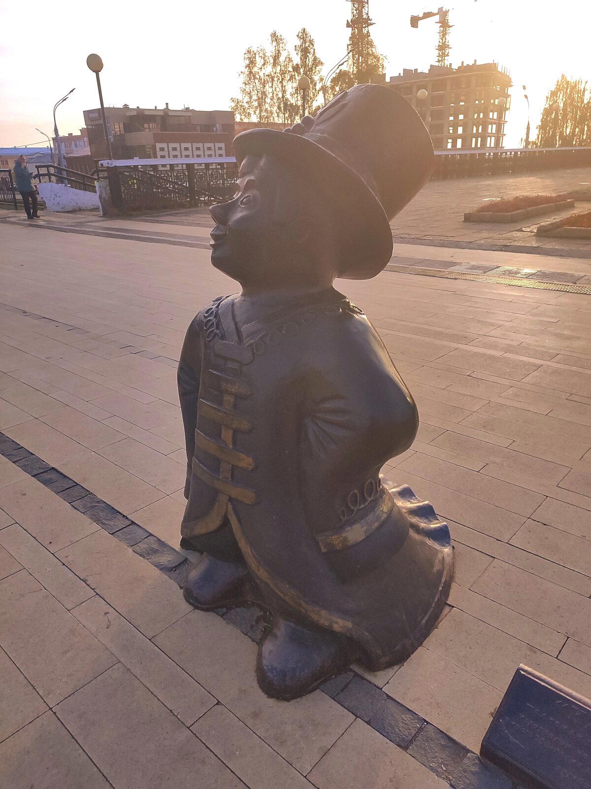 Ижик, символ города.