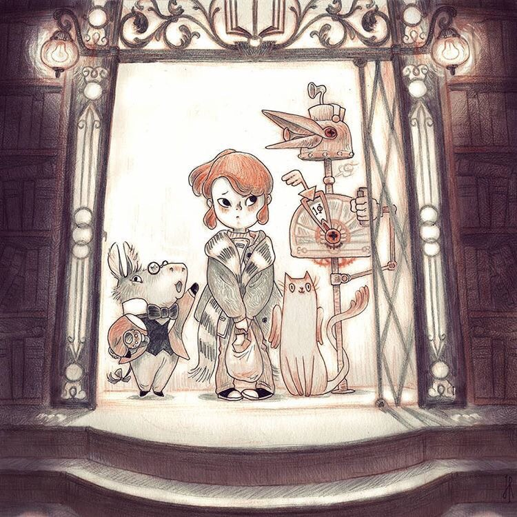 Комикс без слов от joriouxdraws