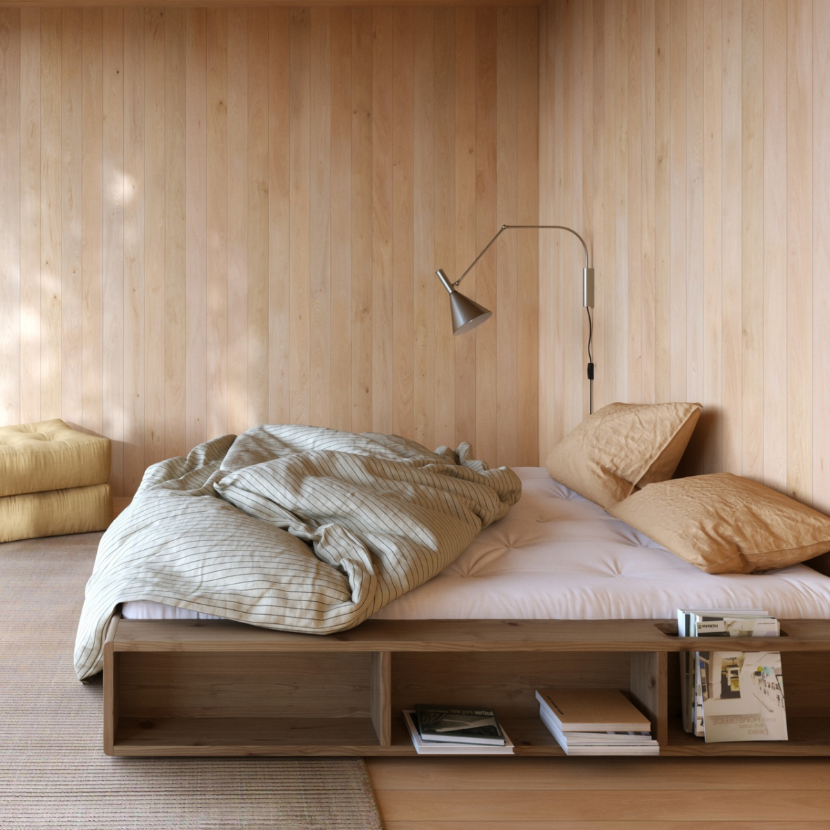 Ziggy Bed karup - для того, чтобы запомнить и сделать потом самому. Идеальная кровать, не реклама