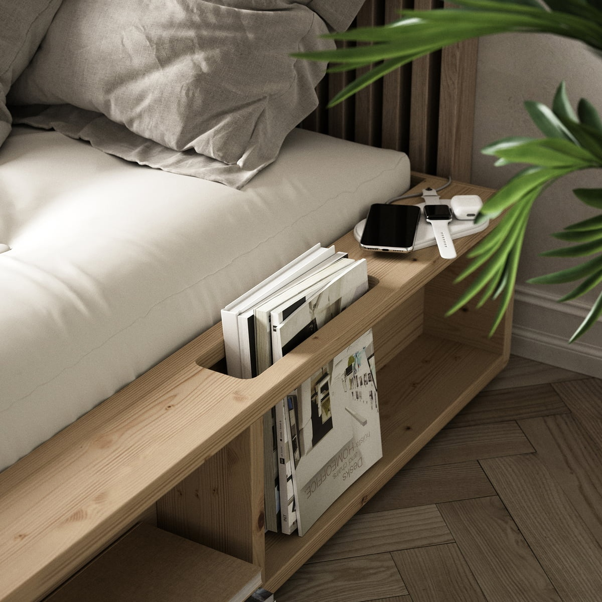 Ziggy Bed karup - для того, чтобы запомнить и сделать потом самому. Идеальная кровать, не реклама