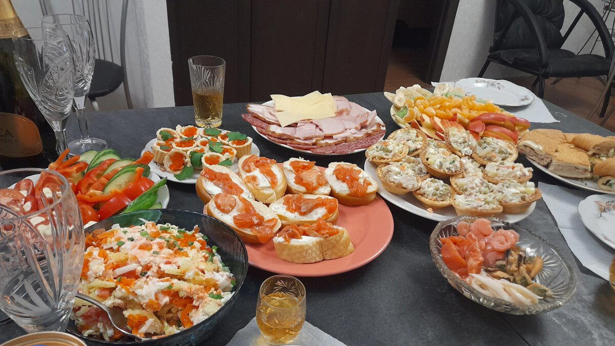 Лёгкие закуски 