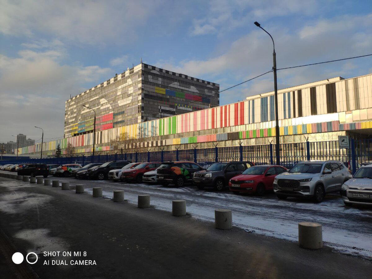 Здание телецентра.<br>