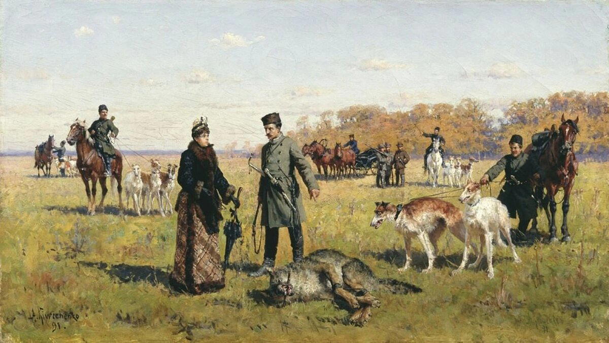 Русская псовая борзая