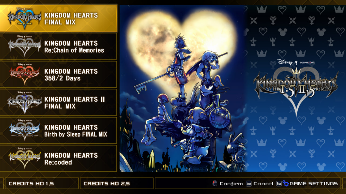 Заметка по игре Kingdom Hearts