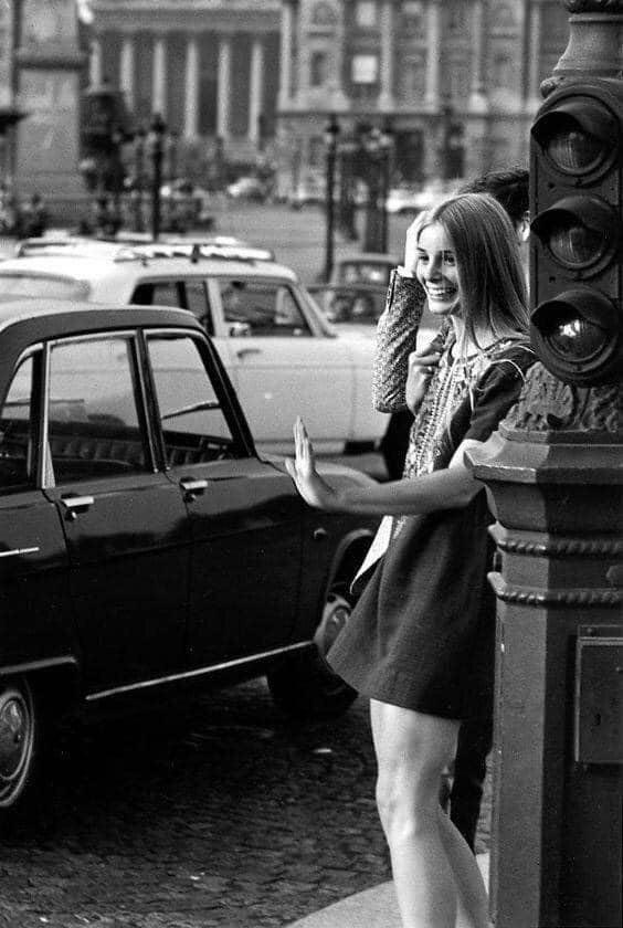 Париж, 1970 год.  Фотограф: Robert Doisneau.