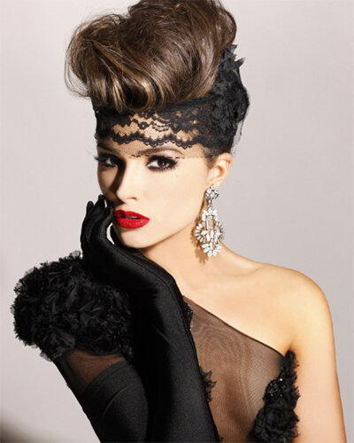 главный тренд весны-2025 элегантные прически из 70-х