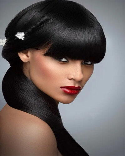 главный тренд весны-2025 элегантные прически из 70-х