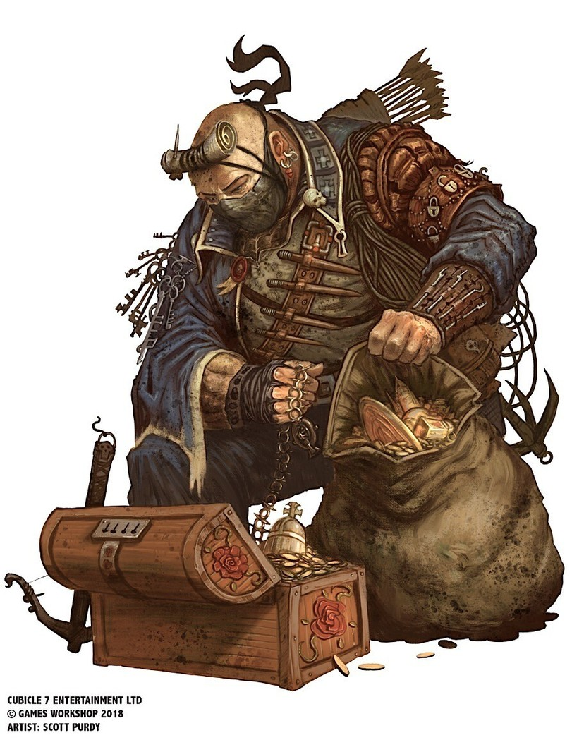 Арты по вселенной Warhammer Fantasy от художника Scott Purdy