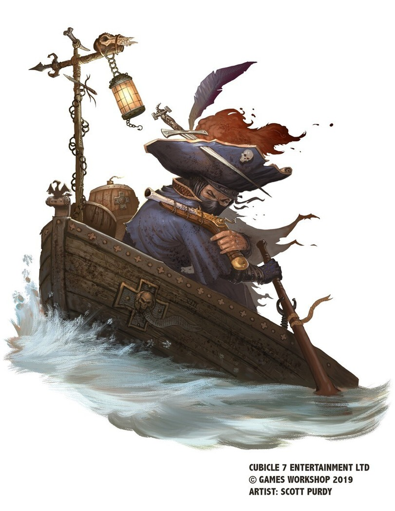 Арты по вселенной Warhammer Fantasy от художника Scott Purdy