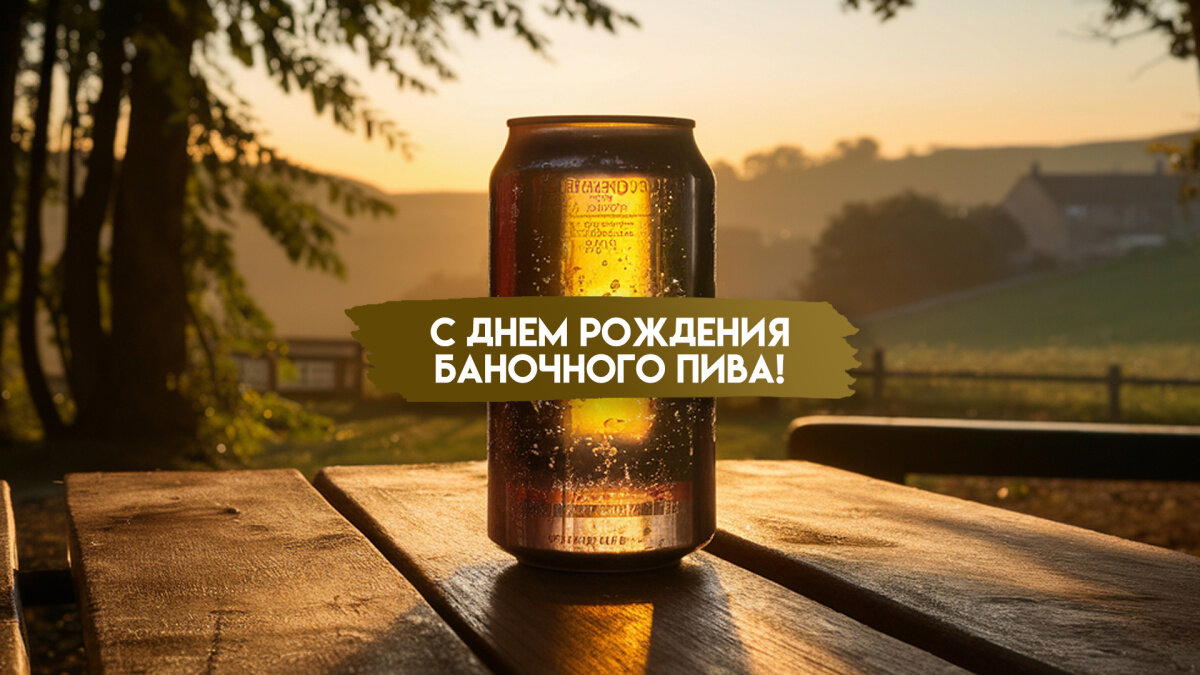 День рождения баночного пива
