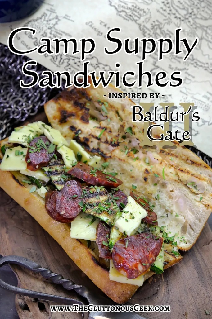 Camp Supply Sandwiches — еще один рецепт еды Врат Балдура