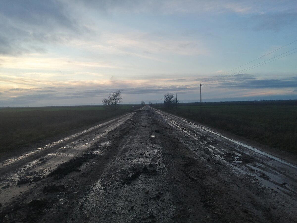Это вот такие там дороги