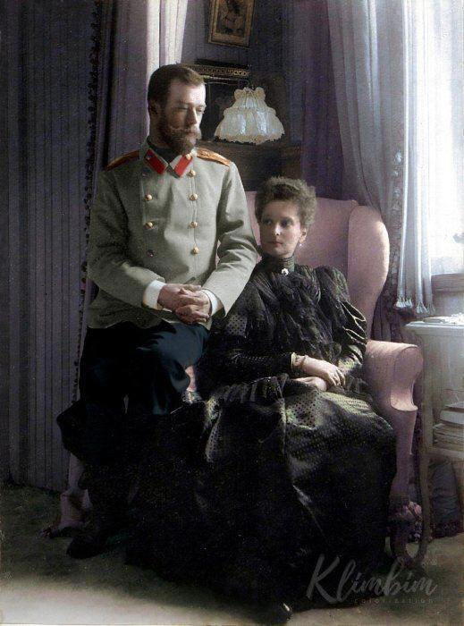 Император Николай II и императрица Александра Фёдоровна, 1899 год
