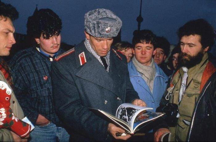 Арнольд Шварценеггер на Красной площади, 1988 год