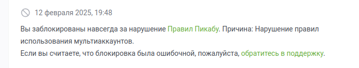 Как меня заблокировали на Пикабу