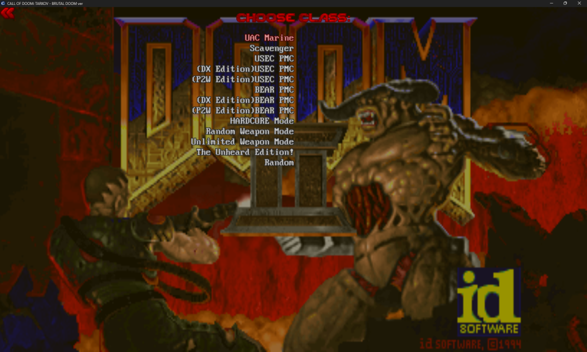 Call of Doom: Tarkov, или играем в Doom тактически)