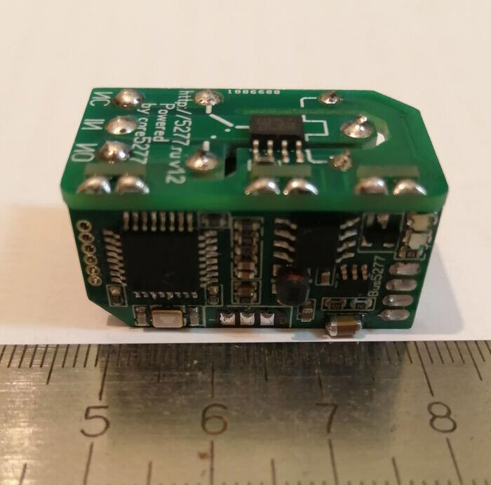 DIY. RS-485 мини реле на 10А