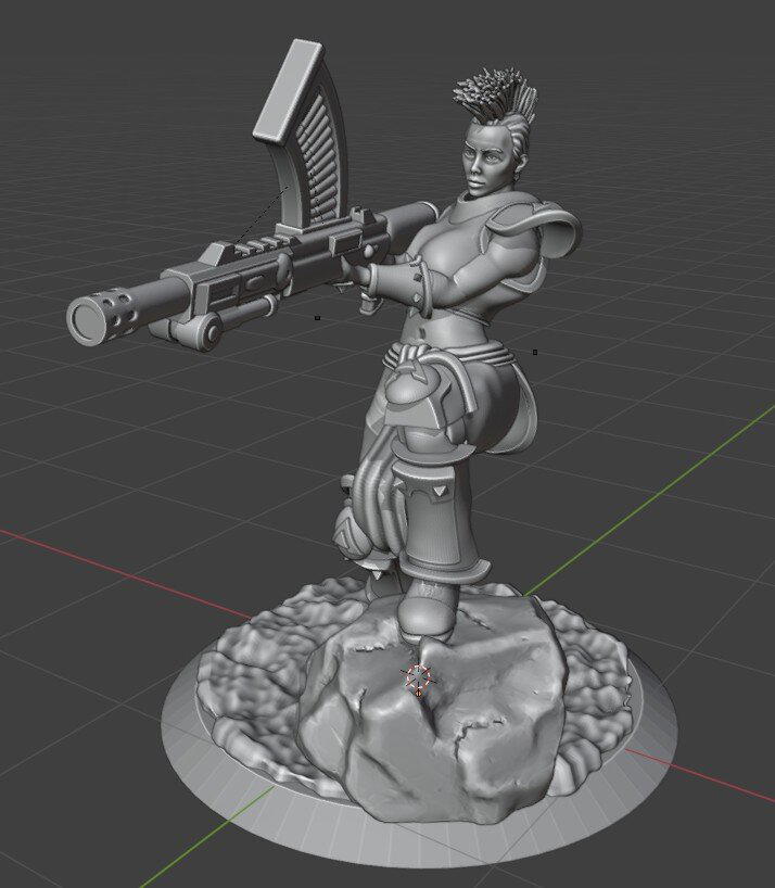 Амазонка командир для Hammer of Doom