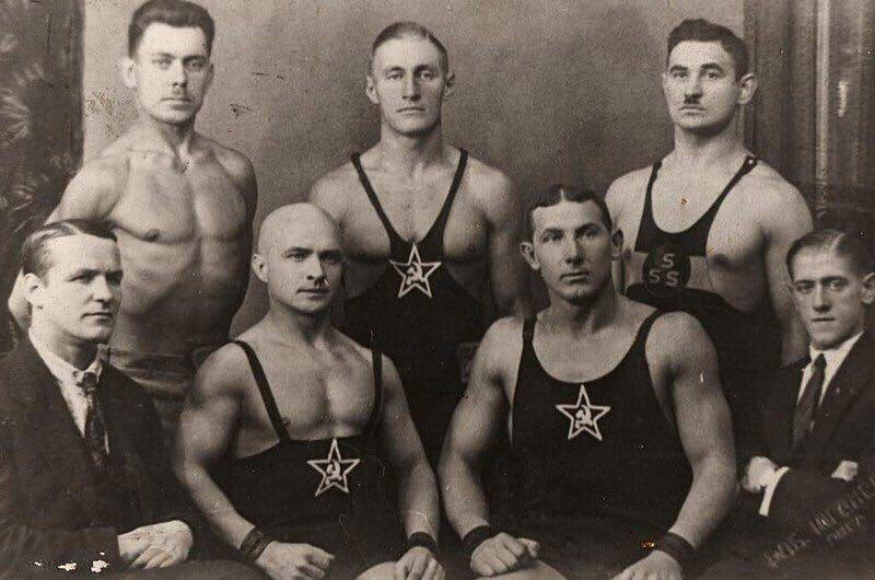 Борцы, Барнаул, 1930-е.