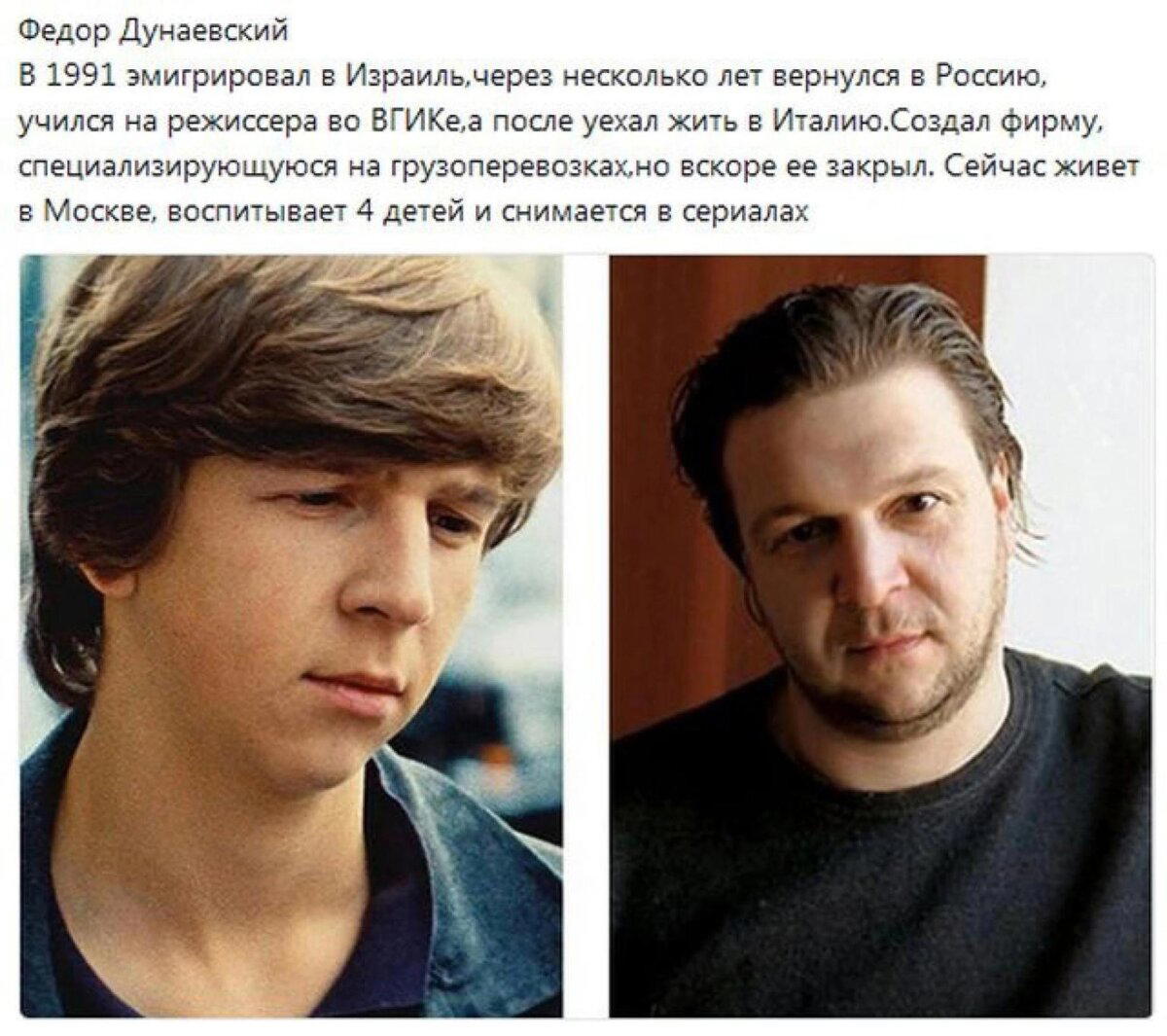 Судьбы ребят, снимавшихся в советских фильмах ч.1