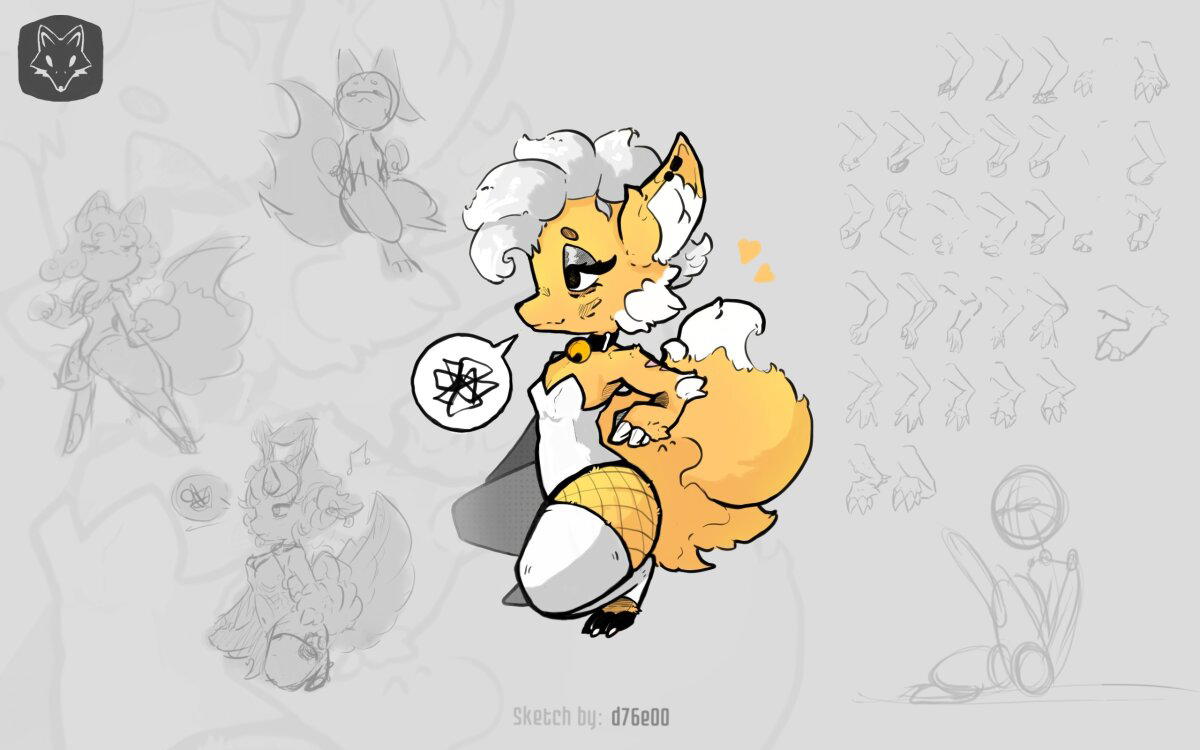 Sketch color "Golden Fox"