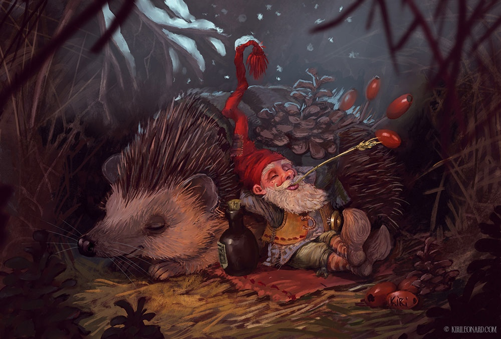 Душевные рисунки о маленьких мышках и волшебном мире вокруг них от Valkiri Studio (kirileonard)
