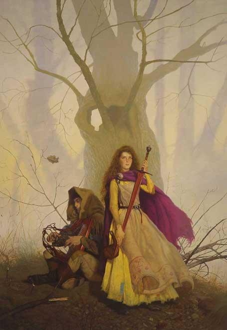 Олдскульные арты фэнтези Daniel Horne