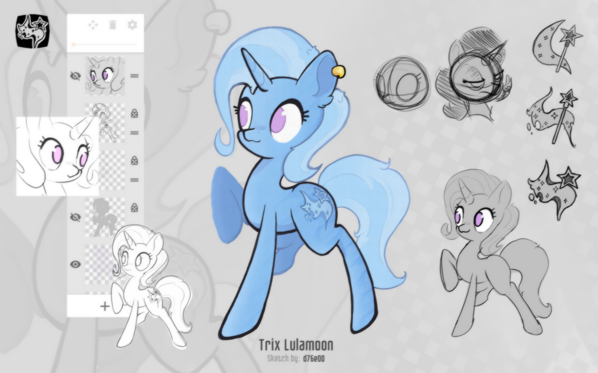 Sketch color "Trix Lulamoon"