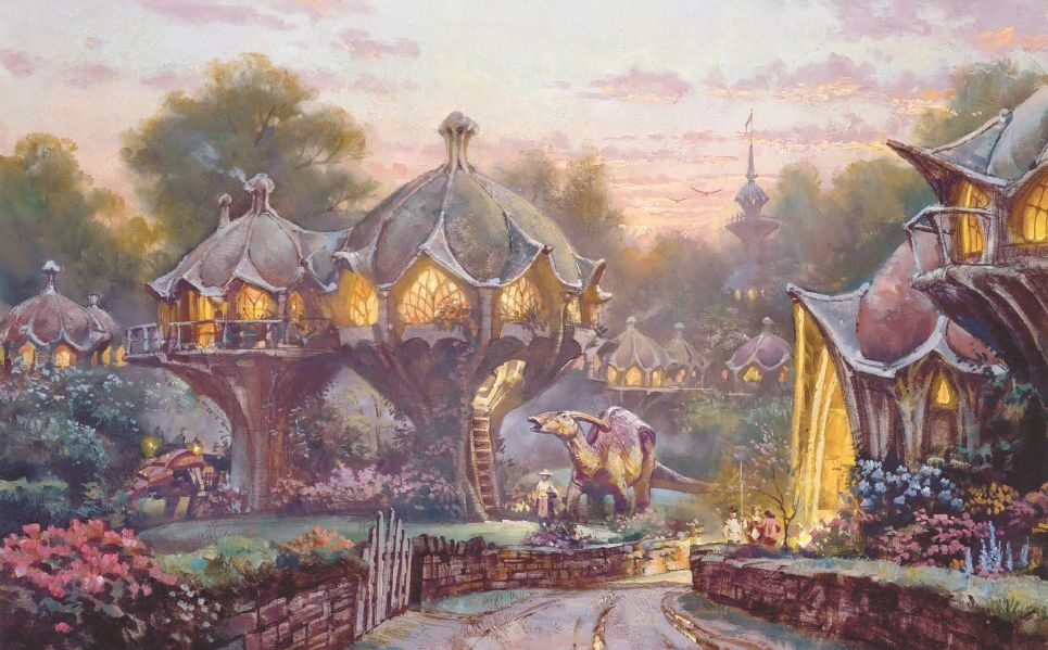 Еще ряд красочных, по-настоящему сочных иллюстраций James Gurney