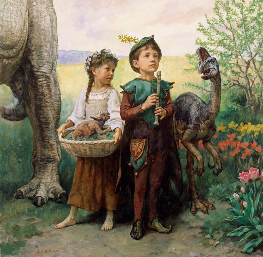 Еще ряд красочных, по-настоящему сочных иллюстраций James Gurney