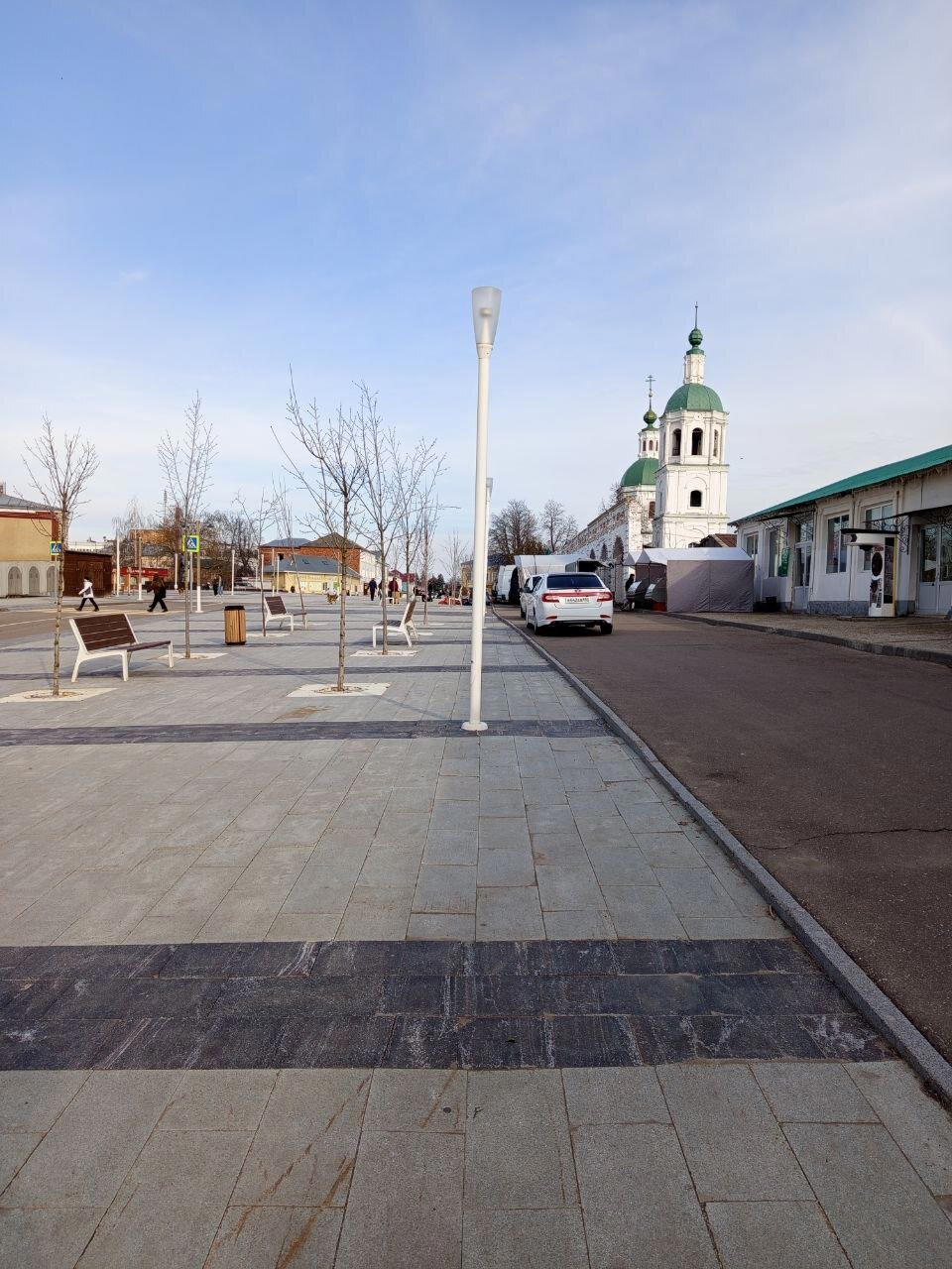 Одна из центральных улиц Зарайска