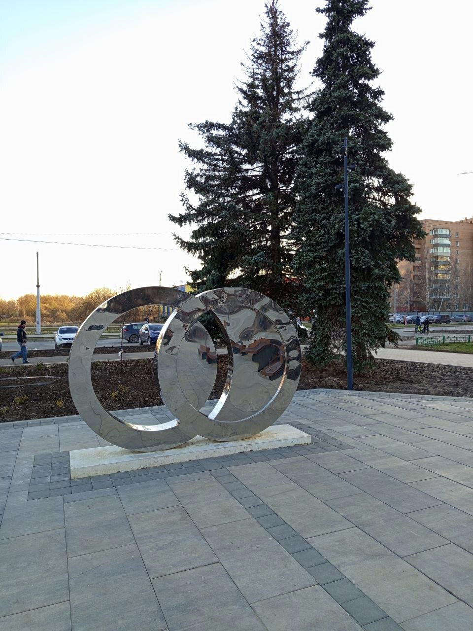 Бульвар Победы. Город Белоозёрский.