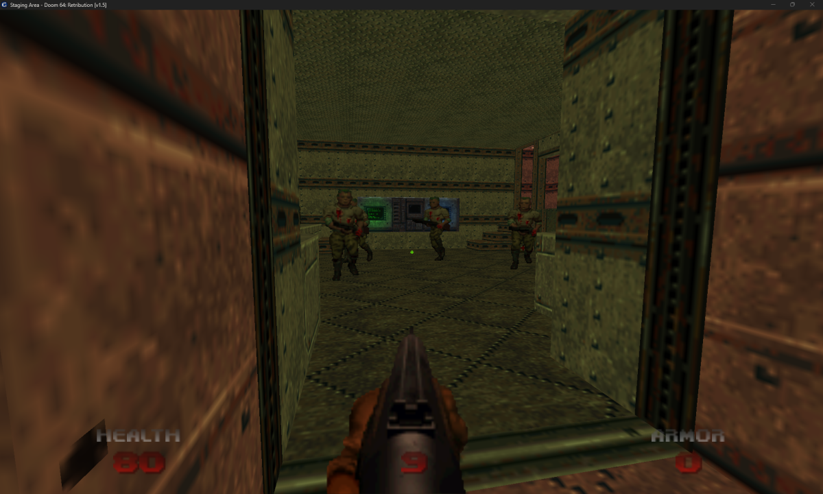 Doom 64 на компе. Потерянная истинная третья часть франшизы,