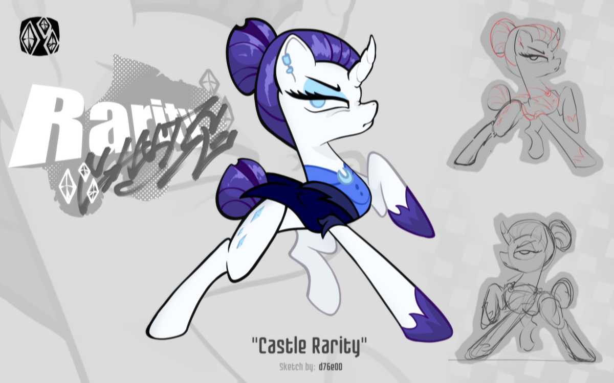 Sketch color "Castle Rarity"ᅠ