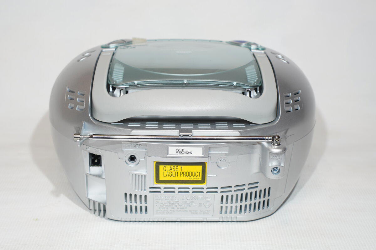 Новый бумбокс Panasonic 2004 года выпуска,  купленный в 2025 году ))
