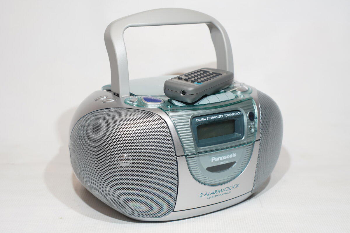 Новый бумбокс Panasonic 2004 года выпуска, купленный в 2025 году ))