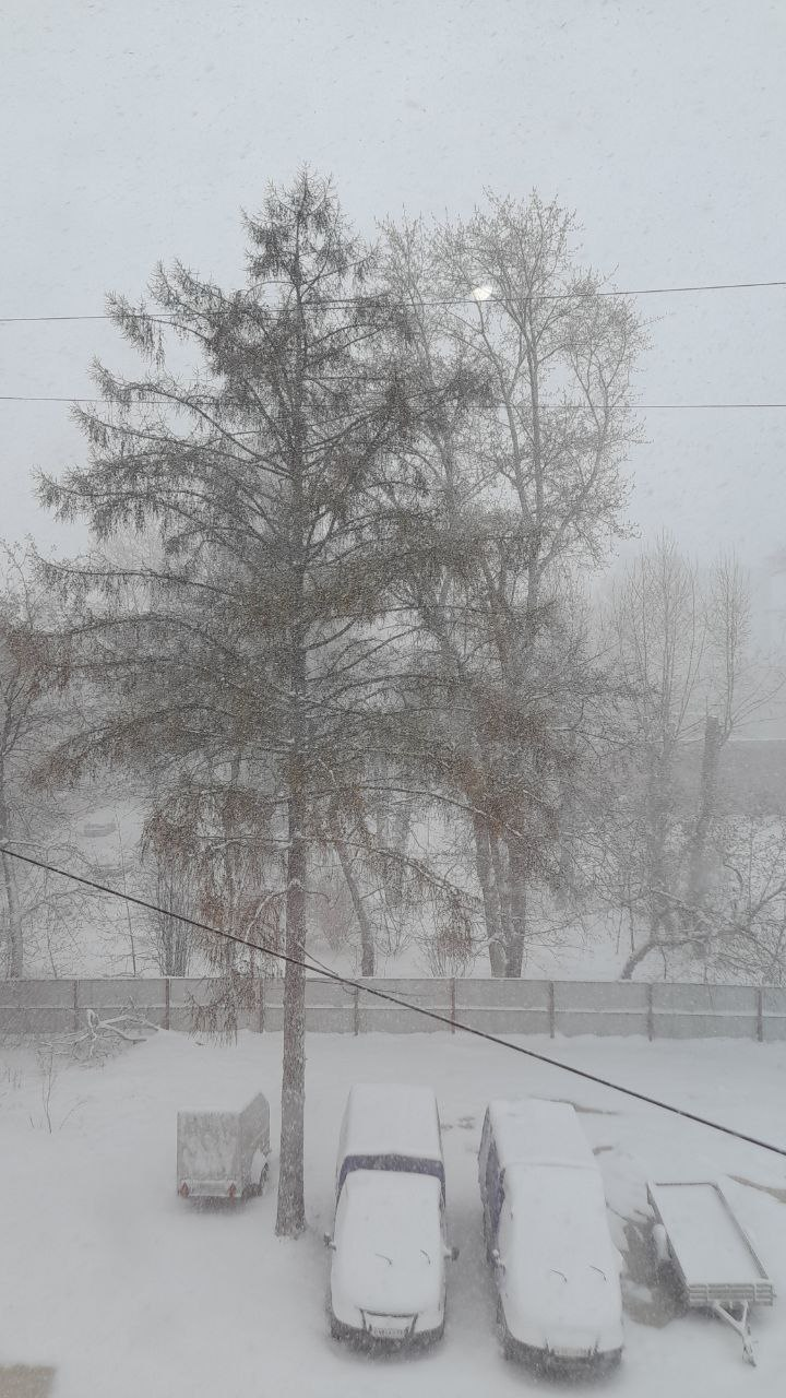 У нас вот так вот, причём с утра.