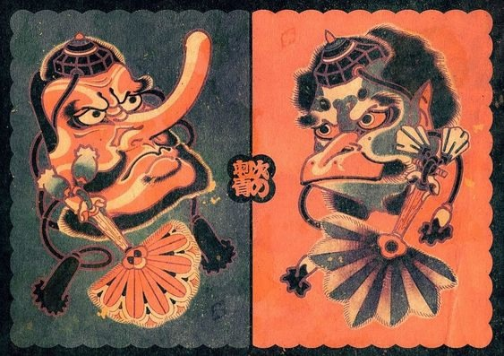 Тэнгу: духи-трикстеры, между небом и землёй.