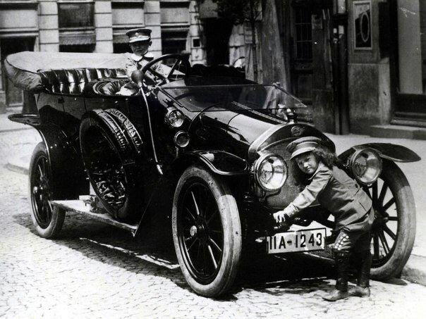 Первaя модель Audi. Германия, 1910 год