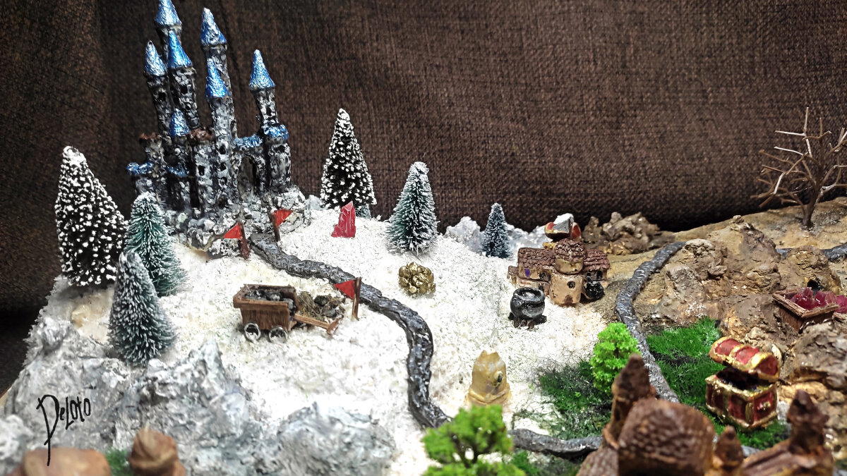 Диорама по мотивам Heroes Of Might And Magic III