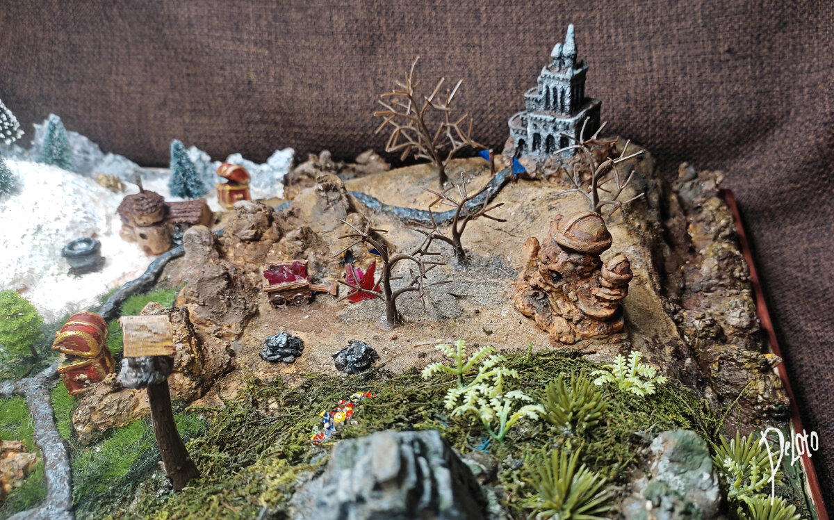 Диорама по мотивам Heroes Of Might And Magic III