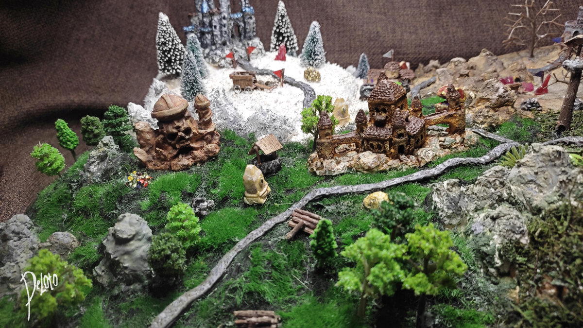 Диорама по мотивам Heroes Of Might And Magic III