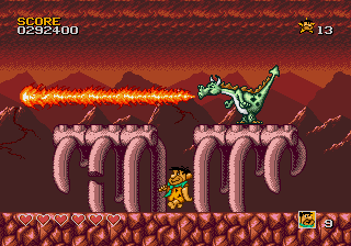 Всяко старье. Flinstones для Sega Mega Drive 2