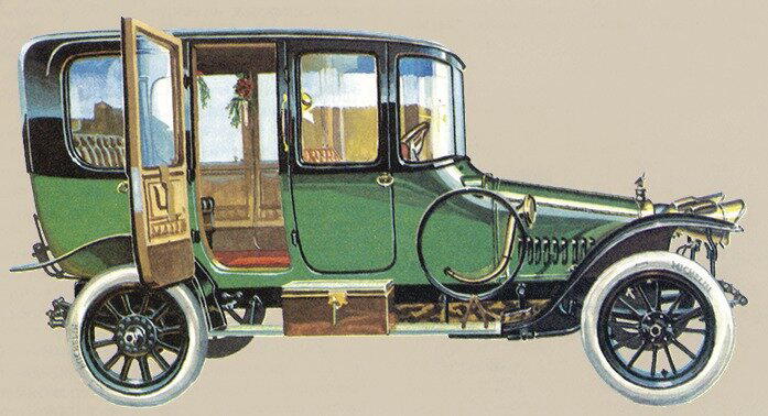 Автомобиль «Руссо-Балт» (1913).