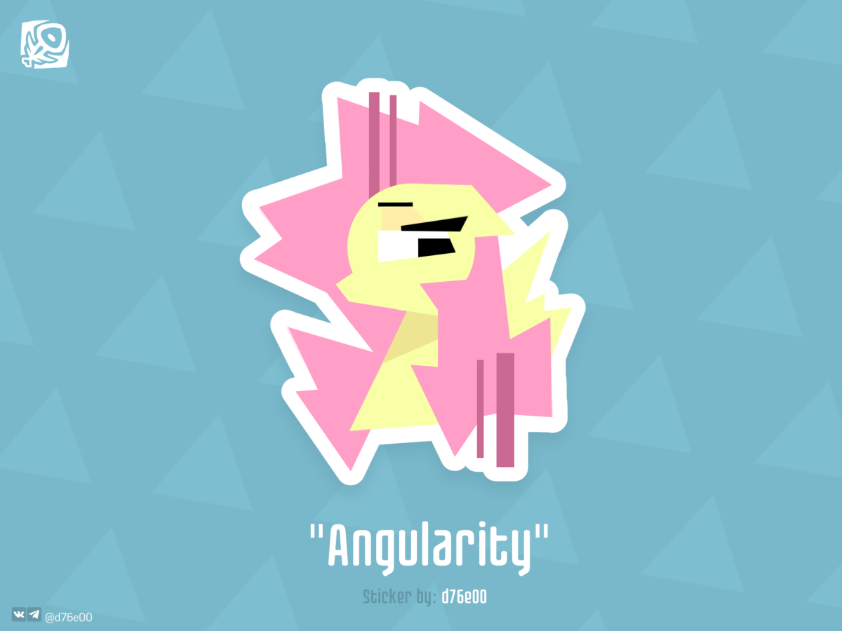 Sticker "Angularity"