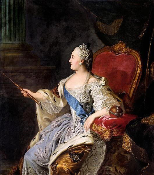 Федор Рокотов. Коронационный портрет Екатерины II. 1763 год