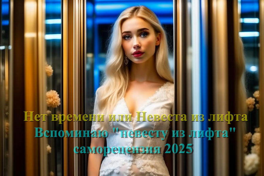 Вспоминаю "невесту из лифта"